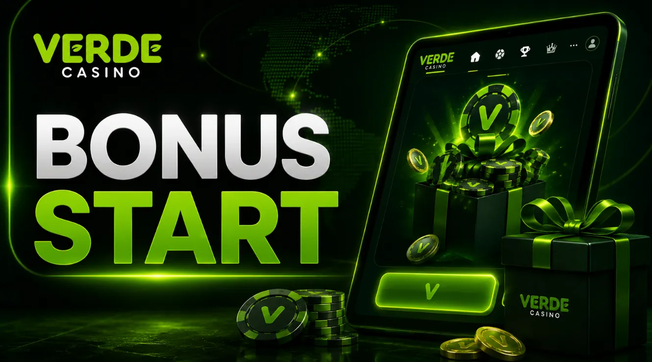 Verde Casino bonus za rejestrację i pakiet powitalny