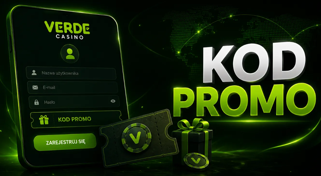 Verde Casino kod promocyjny przy rejestracji konta